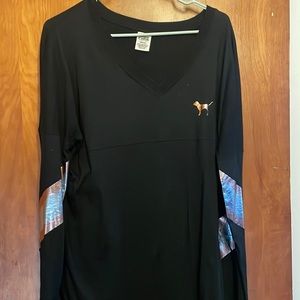 Long sleeved PINK brand tee shirt